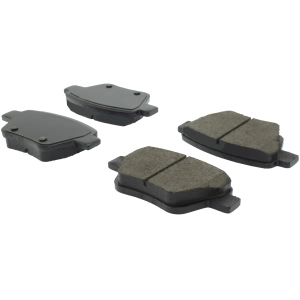 Centric Posi Quiet™ Ceramic Rear Disc Brake Pads for 2014 Volkswagen GTI - 105.14560