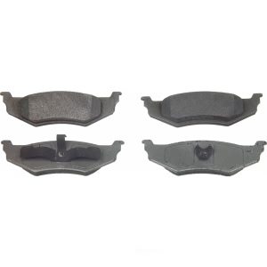 Wagner ThermoQuiet Semi-Metallic Disc Brake Pad Set for 1999 Chrysler 300M - MX782