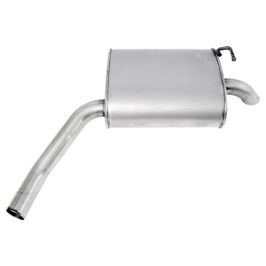 Walker Quiet Flow Stainless Steel Oval Aluminized Exhaust Muffler And Pipe Assembly for Kia Optima - 53713