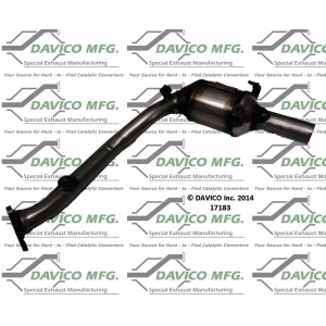 Davico Direct Fit Catalytic Converter and Pipe Assembly for 1998 Porsche Boxster - 17183