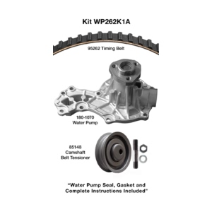 Dayco Timing Belt Kit With Water Pump for 1995 Volkswagen Cabrio - WP262K1A