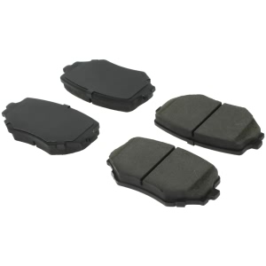Centric Posi Quiet™ Extended Wear Semi-Metallic Front Disc Brake Pads for Suzuki Grand Vitara - 106.06800