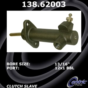 Centric Premium Clutch Slave Cylinder for 1987 Chevrolet S10 - 138.62003