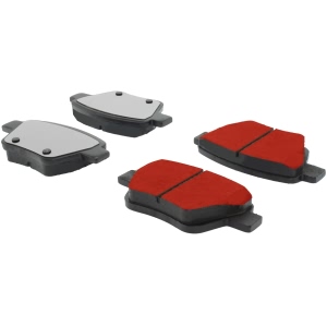 Centric Posi Quiet Pro™ Ceramic Rear Disc Brake Pads for Volkswagen Eos - 500.14560