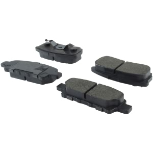 Centric Posi Quiet™ Semi-Metallic Brake Pads for 2016 Mitsubishi Lancer - 104.10370