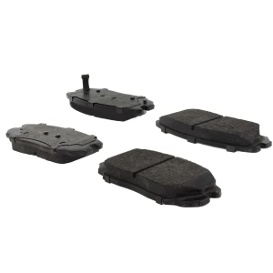 Centric Posi Quiet™ Extended Wear Semi-Metallic Front Disc Brake Pads for Saab 9-5 - 106.11251