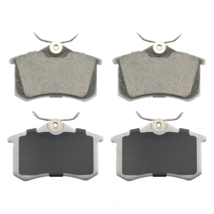 Wagner Thermoquiet Ceramic Rear Disc Brake Pads for 2014 Volkswagen Jetta - PD1017