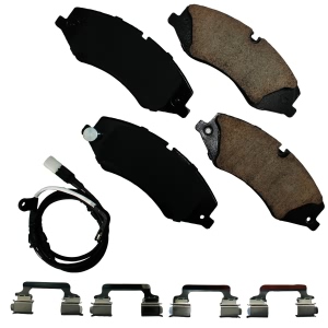 Akebono EURO™ Ultra-Premium Ceramic Front Disc Brake Pads for Land Rover Range Rover Sport - EUR1479A