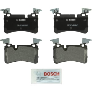 Bosch QuietCast™ Premium Organic Rear Disc Brake Pads for 2012 Mercedes-Benz SL63 AMG - BP1373