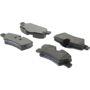 Centric Posi Quiet™ Semi-Metallic Rear Disc Brake Pads for 2018 Mini Cooper - 104.18000