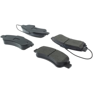 Centric Posi Quiet™ Extended Wear Semi-Metallic Rear Disc Brake Pads for Ram ProMaster 2500 - 106.14901