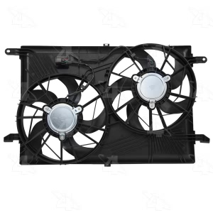 Four Seasons Dual Radiator And Condenser Fan Assembly for 2017 Chevrolet Traverse - 76206