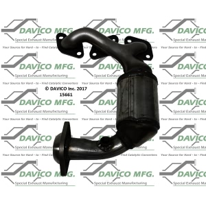 Davico Exhaust Manifold with Integrated Catalytic Converter for 2005 Mazda Tribute - 15661