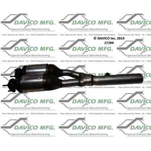 Davico Direct Fit Catalytic Converter and Pipe Assembly for 2002 Audi TT Quattro - 17294