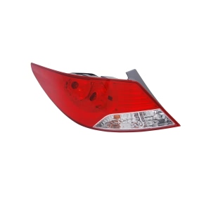 TYC Driver Side Replacement Tail Light for 2012 Hyundai Accent - 11-11942-00