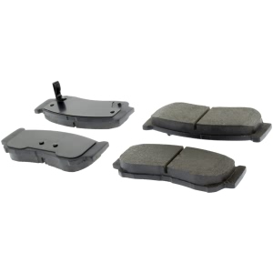 Centric Posi Quiet™ Ceramic Rear Disc Brake Pads for 2008 Hyundai Santa Fe - 105.12970