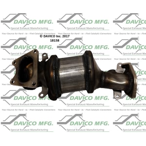 Davico Exhaust Manifold with Integrated Catalytic Converter - 18158