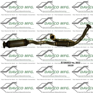Davico Direct Fit Catalytic Converter and Pipe Assembly for 1998 Lexus ES300 - 16120