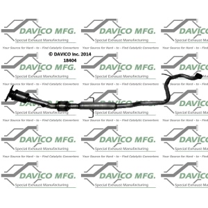 Davico Direct Fit Catalytic Converter and Pipe Assembly for 2011 Scion xD - 18404
