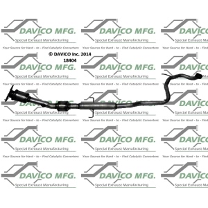 Davico Direct Fit Catalytic Converter and Pipe Assembly for Scion xD - 18404