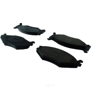 Centric Posi Quiet™ Semi-Metallic Front Disc Brake Pads for 1992 Plymouth Acclaim - 104.05220