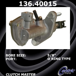 Centric Premium Clutch Master Cylinder for Honda Accord - 136.40015