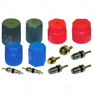 Four Seasons A C System Valve Core And Cap Kit for Mazda 323 - 26780