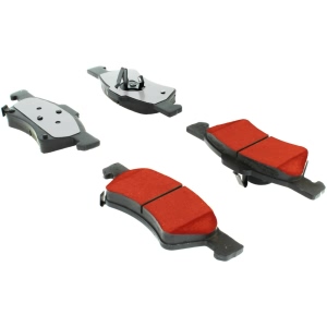 Centric Posi Quiet Pro™ Semi-Metallic Front Disc Brake Pads for 2001 Chrysler Town & Country - 500.08570