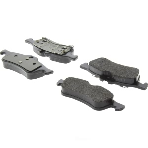 Centric Posi Quiet™ Extended Wear Semi-Metallic Rear Disc Brake Pads for 2004 Mini Cooper - 106.10600