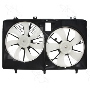 Four Seasons Dual Radiator And Condenser Fan Assembly for Lexus - 76338