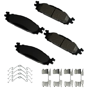 Akebono Performance™ Ultra-Premium Ceramic Front Brake Pads for 2013 Ford Explorer - ASP1508A