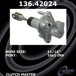 Centric Premium Clutch Master Cylinder for 2011 Nissan 370Z - 136.42024