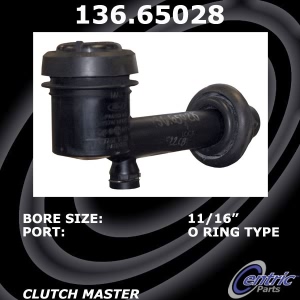 Centric Premium Clutch Master Cylinder for 2006 Ford F-350 Super Duty - 136.65028