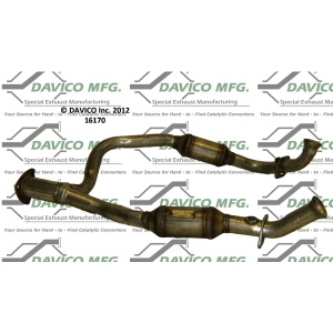 Davico Direct Fit Catalytic Converter and Pipe Assembly for 2003 Ford E-250 - 16170