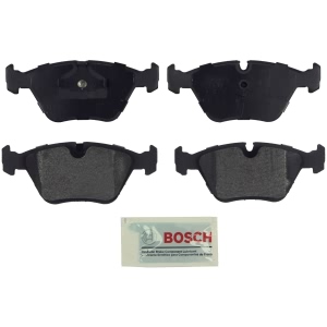 Bosch Blue™ Semi-Metallic Front Disc Brake Pads for 1991 BMW 525i - BE394A