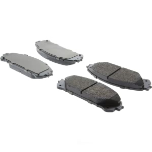 Centric Posi Quiet™ Extended Wear Semi-Metallic Front Disc Brake Pads for 2017 Lexus NX200t - 106.13240