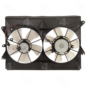 Four Seasons Dual Radiator And Condenser Fan Assembly for 2009 Scion tC - 76009