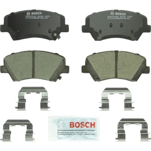 Bosch QuietCast™ Premium Ceramic Front Disc Brake Pads for 2014 Kia Forte Koup - BC1543