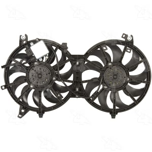 Four Seasons Dual Radiator And Condenser Fan Assembly for 2016 Infiniti Q70L - 76162