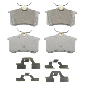 Wagner ThermoQuiet Ceramic Disc Brake Pad Set for 1989 Peugeot 405 - QC340A