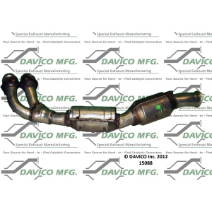 Davico Direct Fit Catalytic Converter and Pipe Assembly for 1995 Jaguar XJ12 - 15088