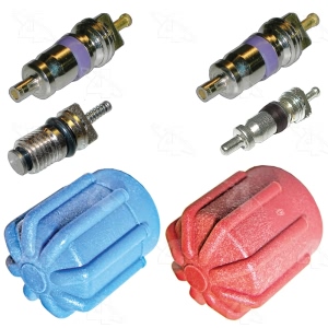 Four Seasons A C System Valve Core And Cap Kit for Mercedes-Benz SLK55 AMG - 26826