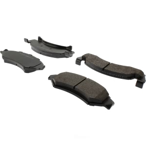 Centric Posi Quiet™ Extended Wear Semi-Metallic Front Disc Brake Pads for 1989 Ford F-150 - 106.03750