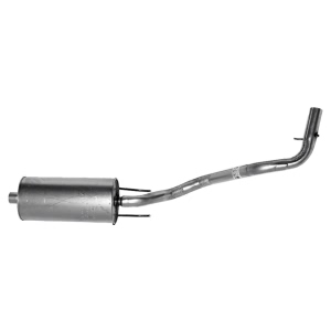 Walker Quiet Flow Stainless Steel Oval Aluminized Exhaust Muffler And Pipe Assembly for 2003 Toyota Tacoma - 47742