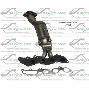 Davico Exhaust Manifold with Integrated Catalytic Converter for 2009 Mazda 6 - 17216