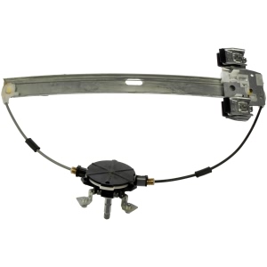 Dorman Front Driver Side Manual Window Regulator for 2006 Mitsubishi Raider - 740-075