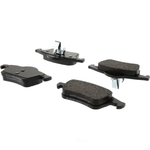 Centric Posi Quiet™ Extended Wear Semi-Metallic Rear Disc Brake Pads for 2007 Volvo XC70 - 106.07950