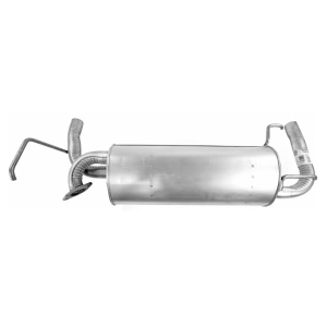 Walker Soundfx Rear Aluminized Steel Oval Direct Fit Exhaust Muffler for Nissan - 18966