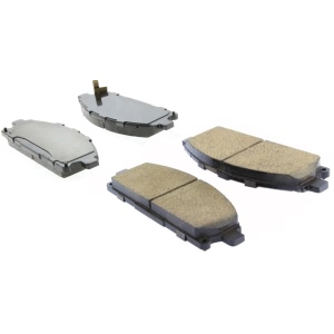 Centric Posi Quiet™ Ceramic Front Disc Brake Pads for 1999 Nissan Pathfinder - 105.06911