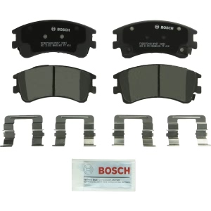 Bosch QuietCast™ Premium Organic Front Disc Brake Pads for 2004 Mazda 6 - BP957
